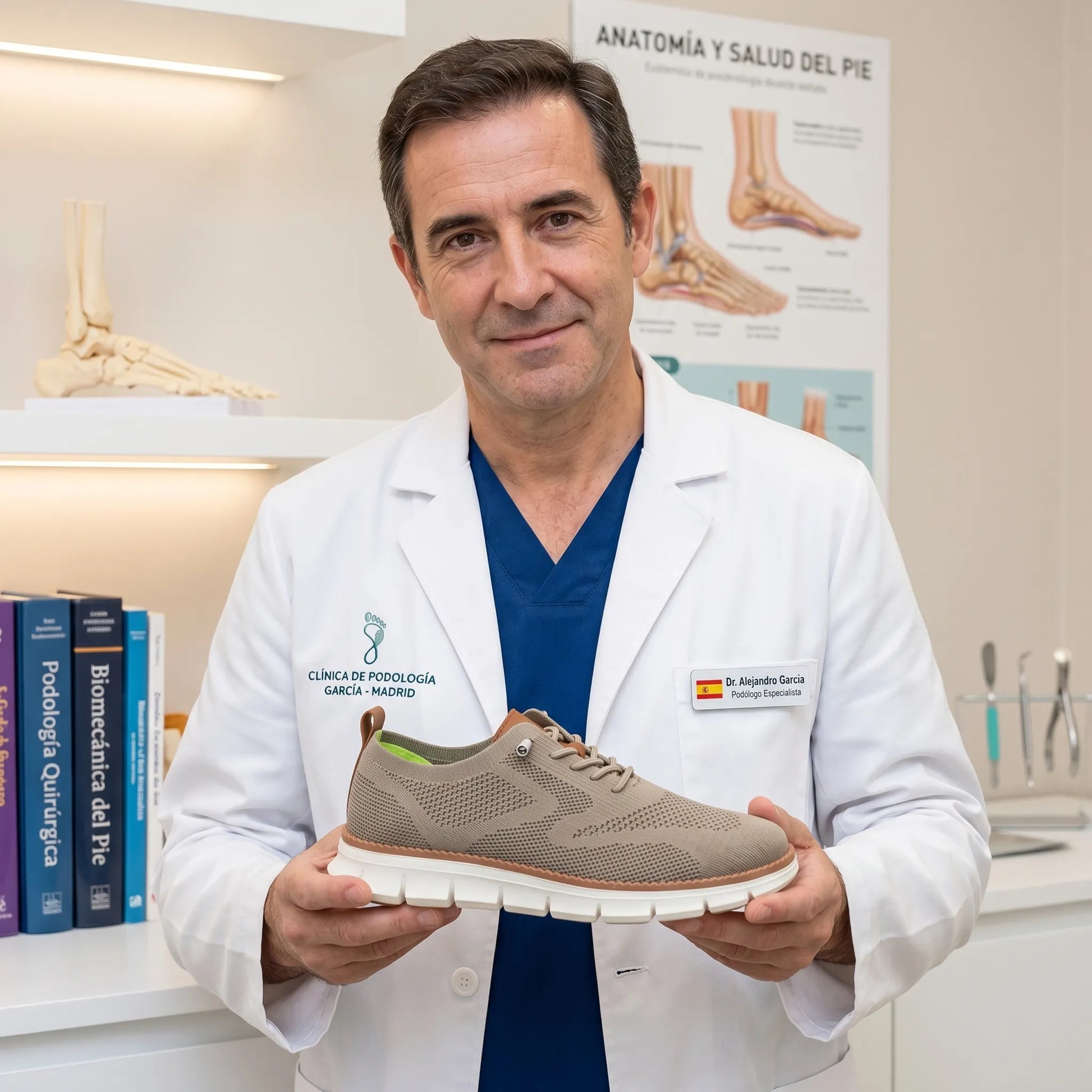 🔥50% de descuento hoy - ¡no te lo pierdas!  ⏰Zapatos ortopédicos de malla de verano suaves y cómodos (soporte de arco - alivia el dolor de pies)