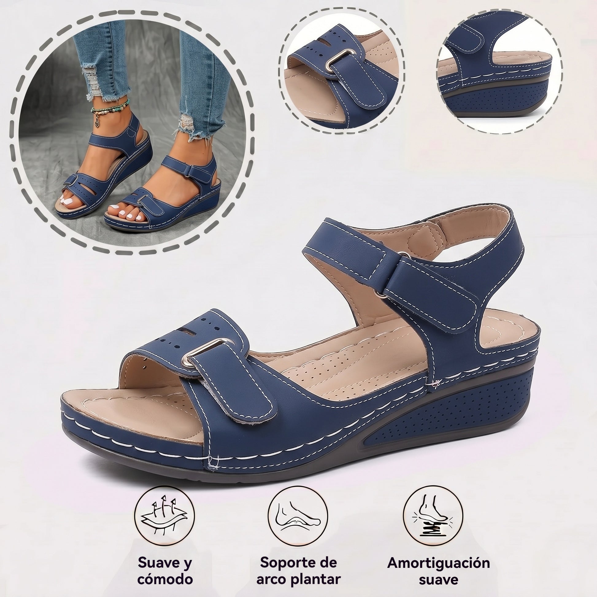 Sand⏰️¡No te pierdas el 50% de descuento de hoy! ✅ Sandalias de alta calidad 🦶 Ligeras y con estilo - Impermeables y antideslizantes 🔴 Aptas para cualquier ocasión.