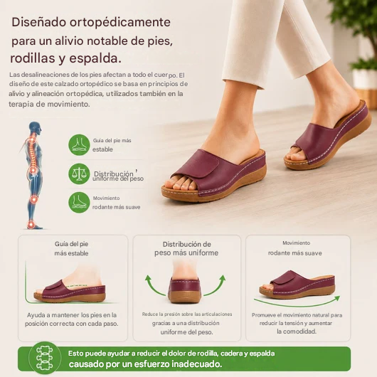 VivaStep - Sandalias cómodas que alivian el dolor | Diseño ergonómico