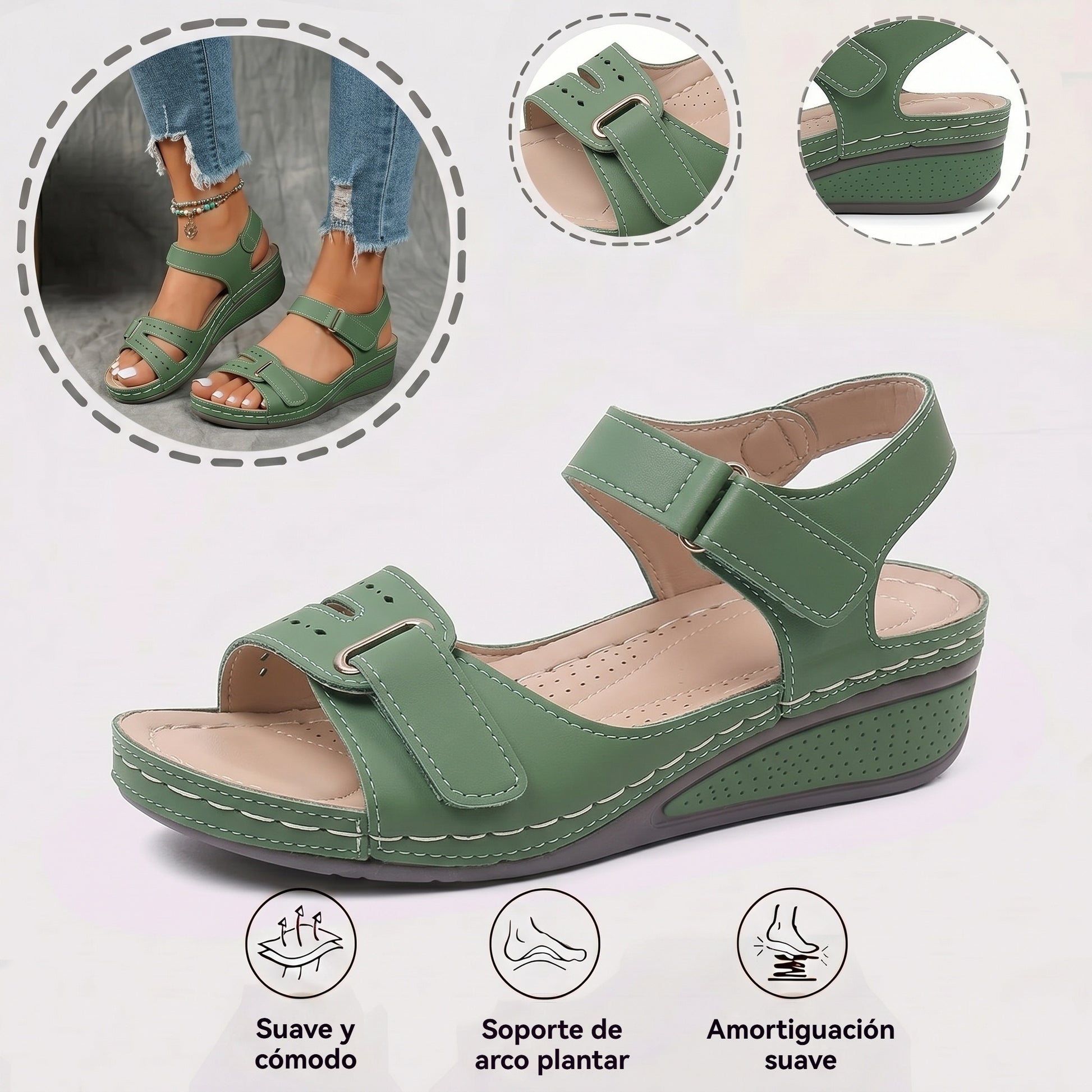 Sand⏰️¡No te pierdas el 50% de descuento de hoy! ✅ Sandalias de alta calidad 🦶 Ligeras y con estilo - Impermeables y antideslizantes 🔴 Aptas para cualquier ocasión.