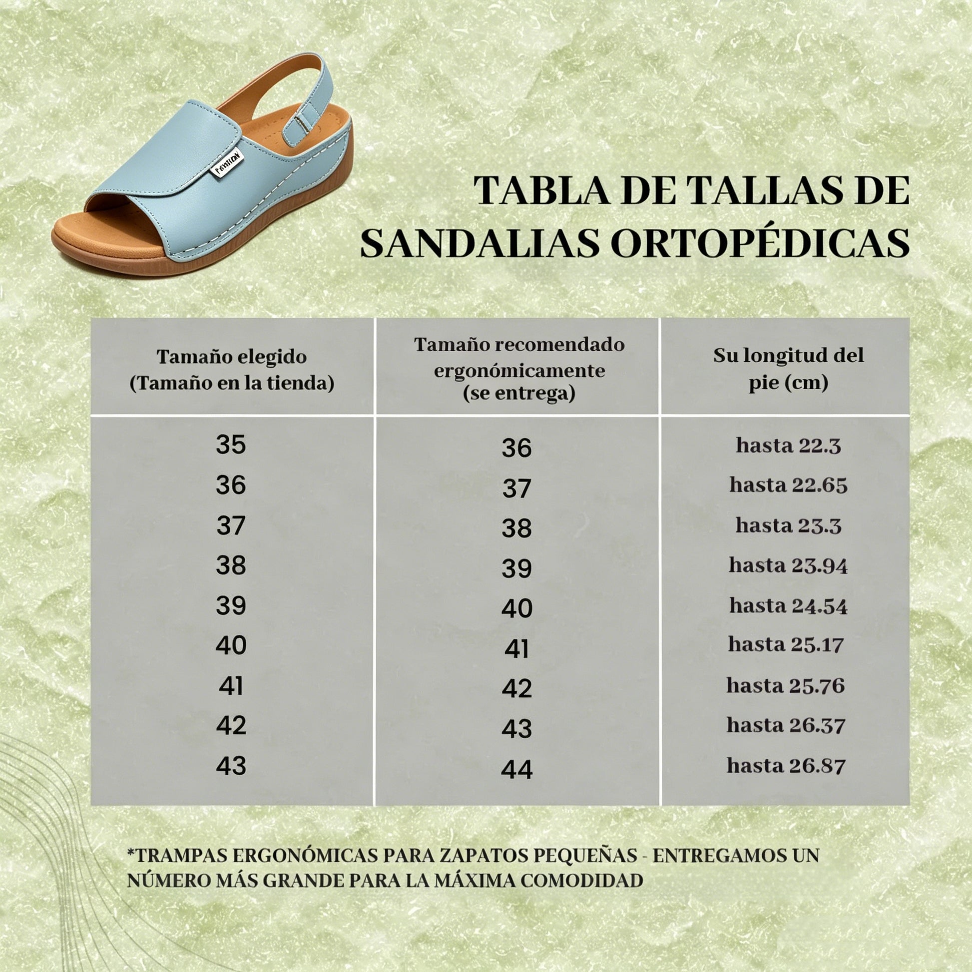 VivaStep - Sandalias cómodas que alivian el dolor | Diseño ergonómico