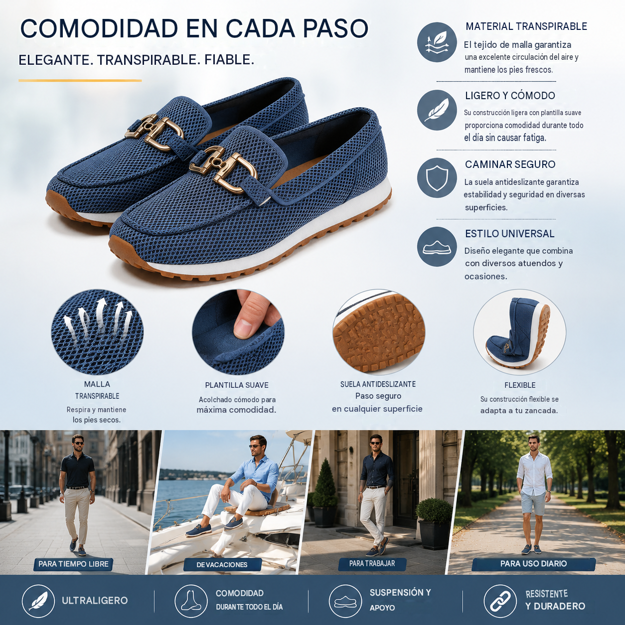 🎉 ¡Precio exclusivo para socios! Zapatos correctores para caminar, ideales para personas de mediana y avanzada edad: ¡sus suelas suaves garantizan una pisada cómoda durante todo el día!