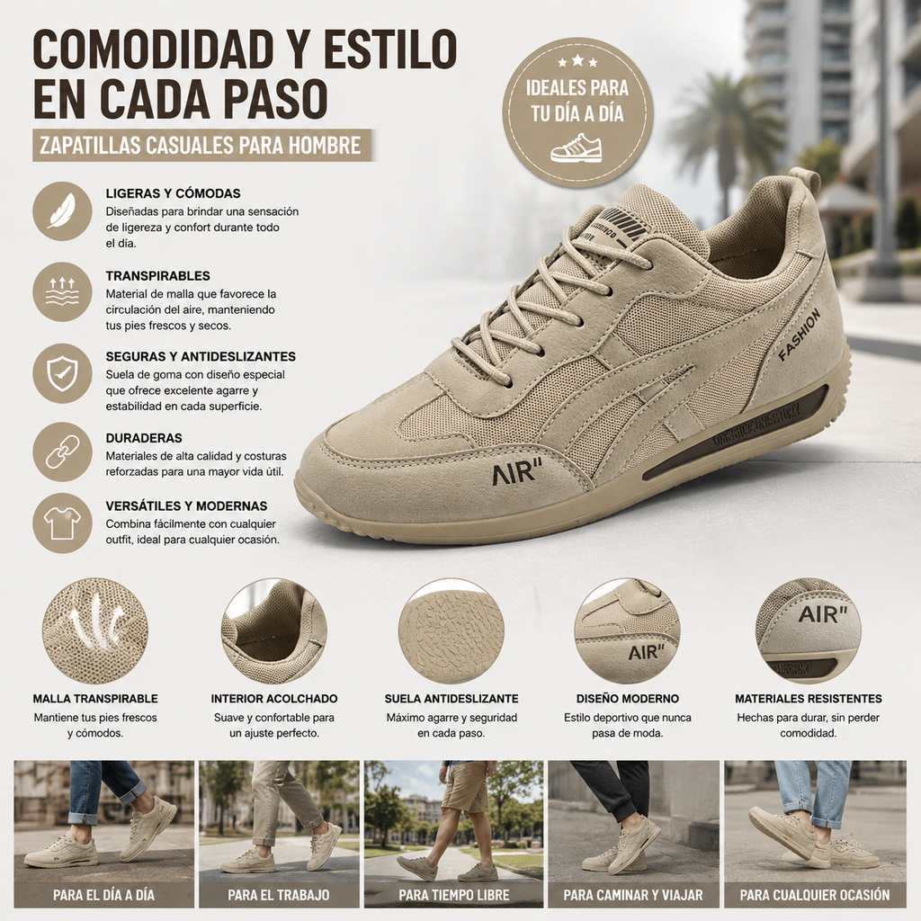 ¡Último día con un 50% de descuento! ⏰ KEENPE® | Alivio del dolor de pies y la fascitis: calzado ortopédico cómodo y transpirable.