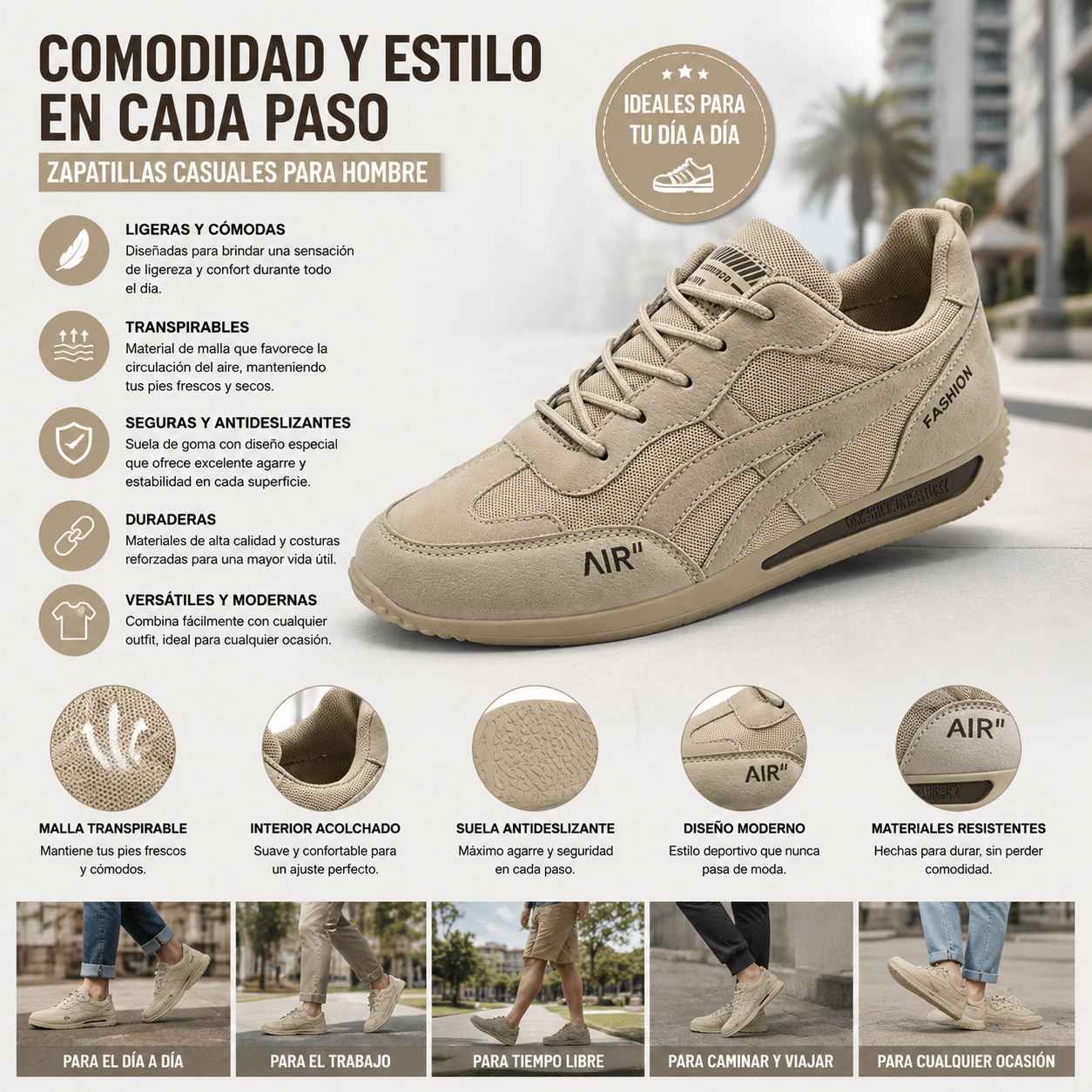 ¡Último día con un 50% de descuento! ⏰ KEENPE® | Alivio del dolor de pies y la fascitis: calzado ortopédico cómodo y transpirable.