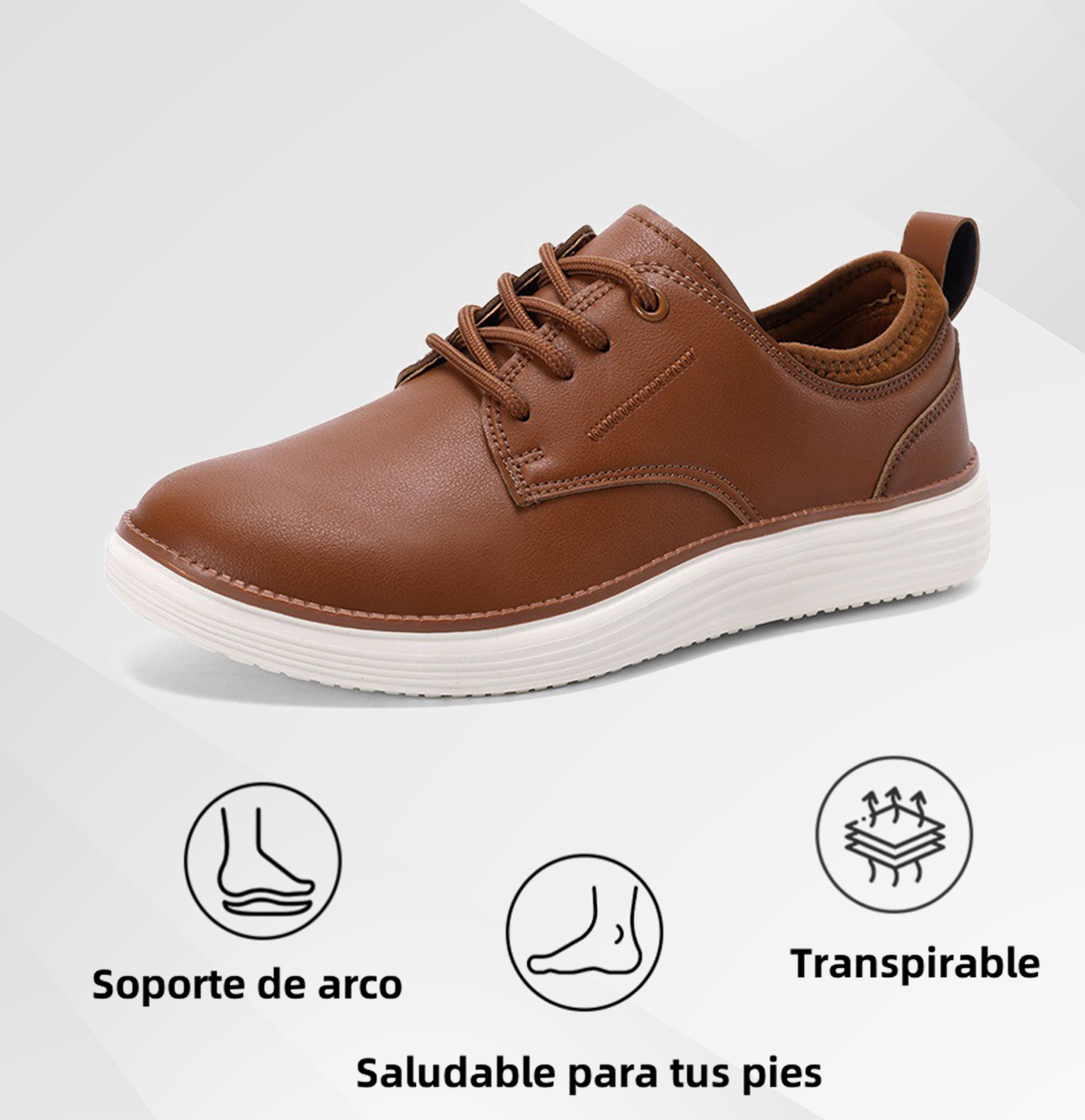 (🔥¡50% DTO. por tiempo limitado!) - Zapatos ortopédicos ASSNAS® de piel auténtica, cómodos y elegantes 👞 (impermeables, antideslizantes, soporte de arco, pisada suave)