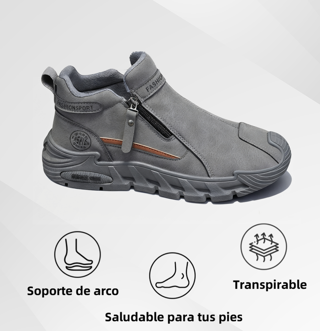 50 % de descuento por tiempo limitado | Zapatos ortopédicos Optimumto® | Cómodos y antideslizantes ✅ Soporte de arco para caminar cómodamente