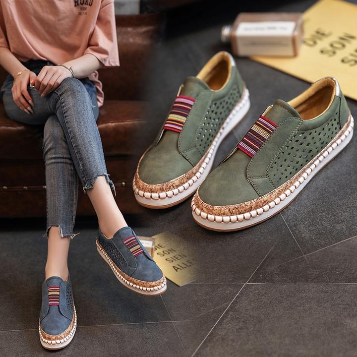 🎁¡Último día para aprovechar el 50% de descuento! ¡No te pierdas esta oportunidad! ⏰Alivia el dolor de pies y la fascitis: zapatos ortopédicos cómodos y transpirables🔴
