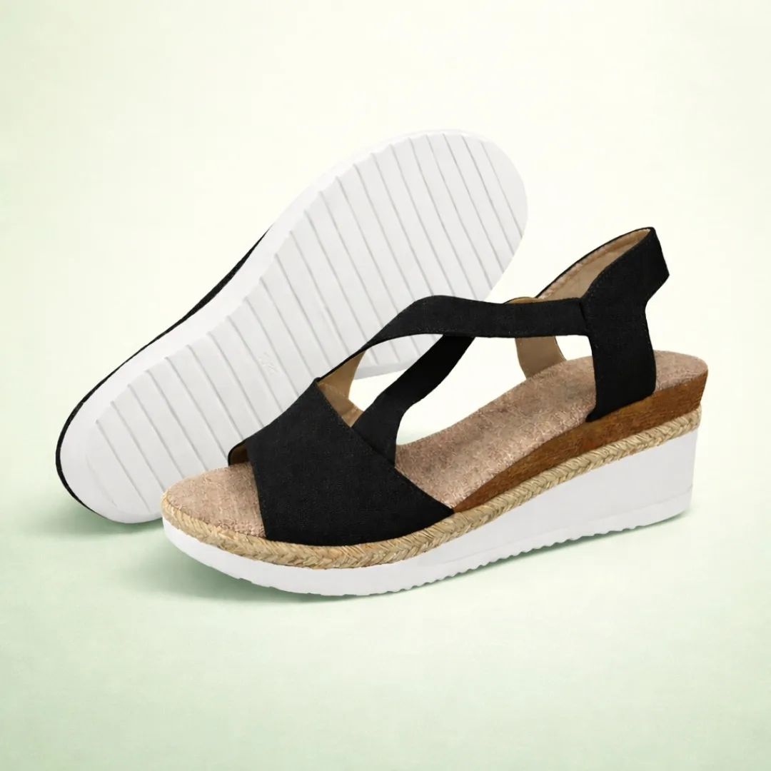 Sandalias ortopédicas- sandalias ergonómicas para aliviar el dolor para mujer.