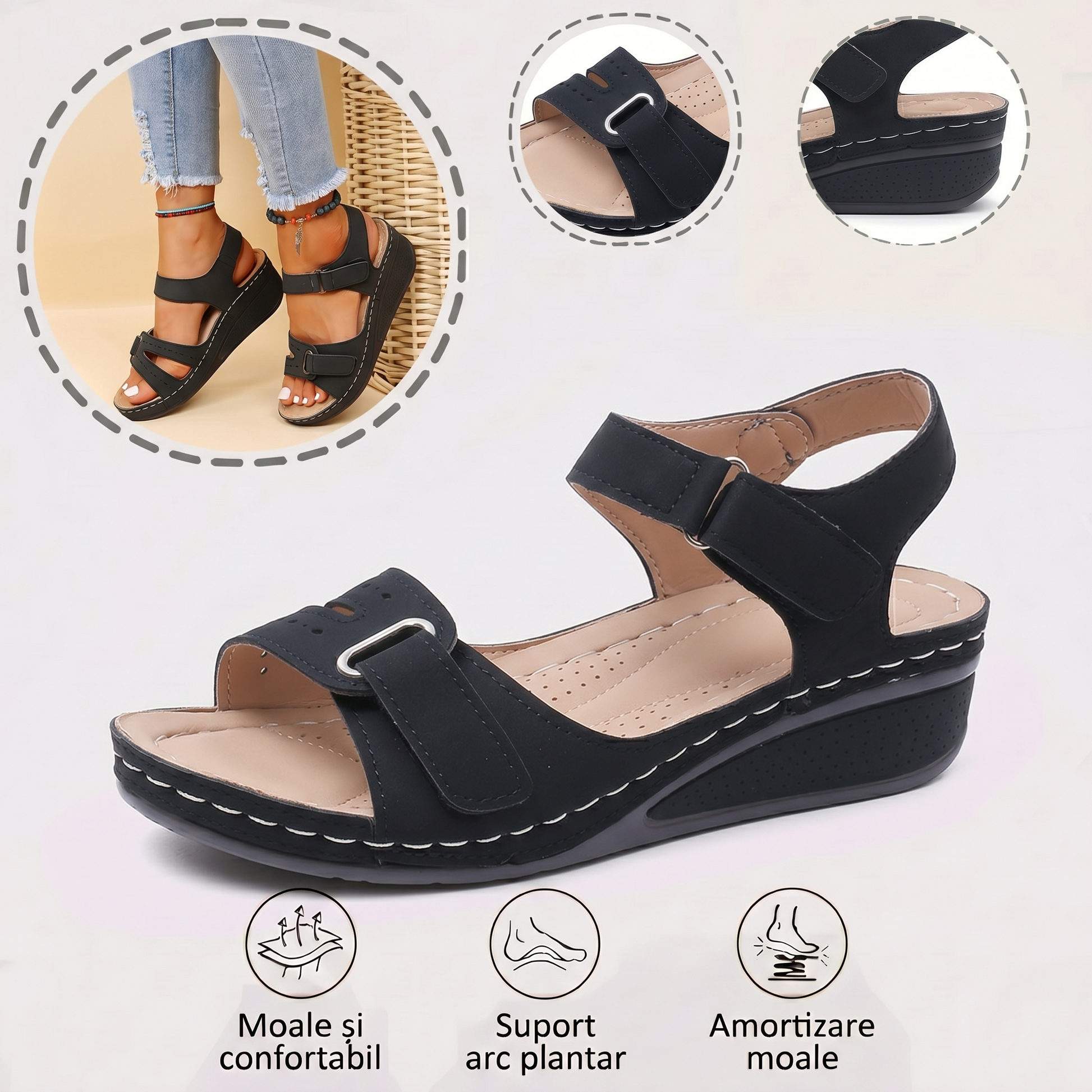 Sand⏰️¡No te pierdas el 50% de descuento de hoy! ✅ Sandalias de alta calidad 🦶 Ligeras y con estilo - Impermeables y antideslizantes 🔴 Aptas para cualquier ocasión.