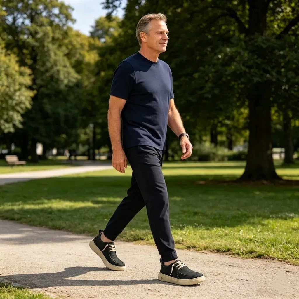 🎉 ¡50% de descuento hoy, termina pronto! 🐂 Zapatos ortopédicos para hombre, hechos a mano con auténtica piel de vaca australiana 👞 Soporte para el arco del pie - Impermeables y antideslizantes ✅ Cómodos para caminar