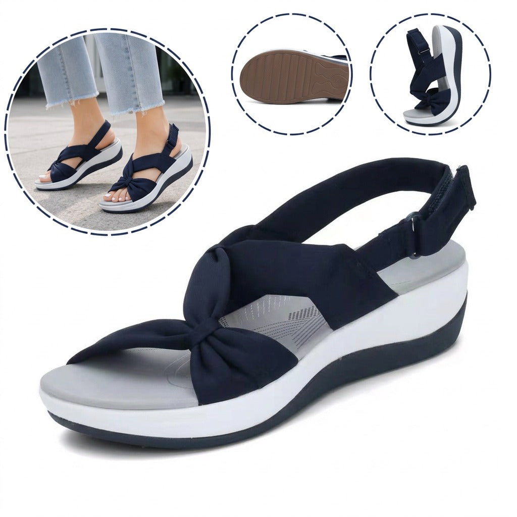 Sandalias antideslizantes y transpirables: con soporte para el arco del pie, que alivia el dolor; suaves y amortiguadoras.