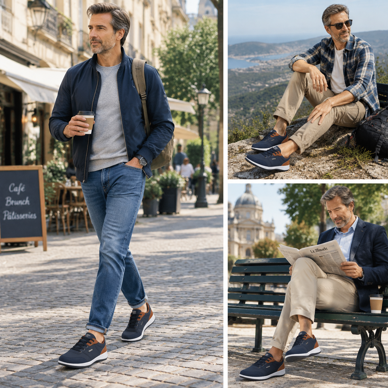 Keenpe® 【🔥Novedad | Mitad de precio por tiempo limitado⏰】 Zapatos de piel de becerro de alta calidad | Cuero genuino | Impermeables y antideslizantes | Alivian la fatiga del pie | Comodidad inmediata 👟