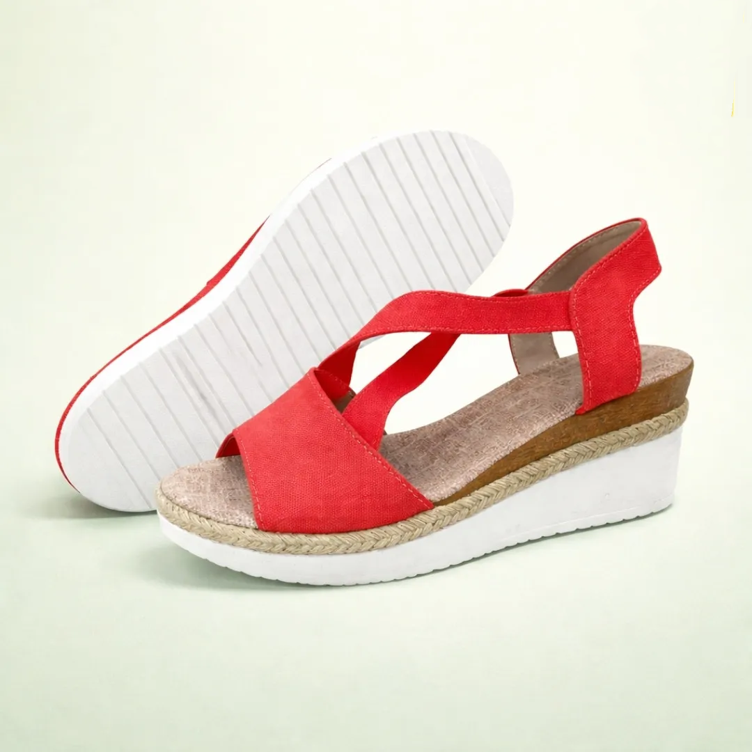 Sandalias ortopédicas- sandalias ergonómicas para aliviar el dolor para mujer.