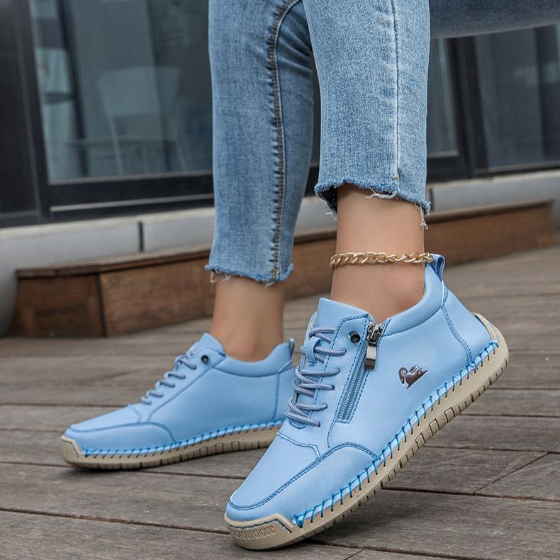 🔥 -50% DTO. | Zapatos Ergonómicos de Piel Premium 👞 Antideslizantes e Impermeables (Soporte Plantar, Unisex)