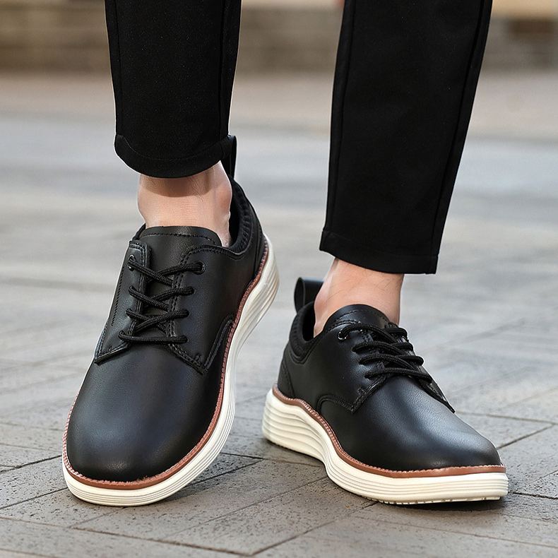 (🔥¡50% DTO. por tiempo limitado!) - Zapatos ortopédicos ASSNAS® de piel auténtica, cómodos y elegantes 👞 (impermeables, antideslizantes, soporte de arco, pisada suave)