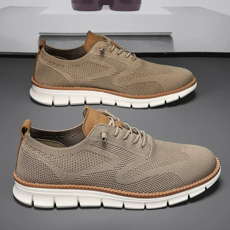 🔥50% de descuento hoy - ¡no te lo pierdas!  ⏰Zapatos ortopédicos de malla de verano suaves y cómodos (soporte de arco - alivia el dolor de pies)