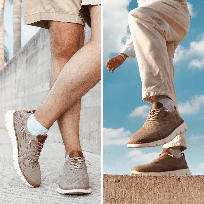 🔥50% de descuento hoy - ¡no te lo pierdas!  ⏰Zapatos ortopédicos de malla de verano suaves y cómodos (soporte de arco - alivia el dolor de pies)