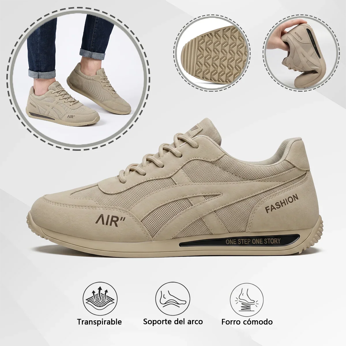 ¡Último día con un 50% de descuento! ⏰ KEENPE® | Alivio del dolor de pies y la fascitis: calzado ortopédico cómodo y transpirable.