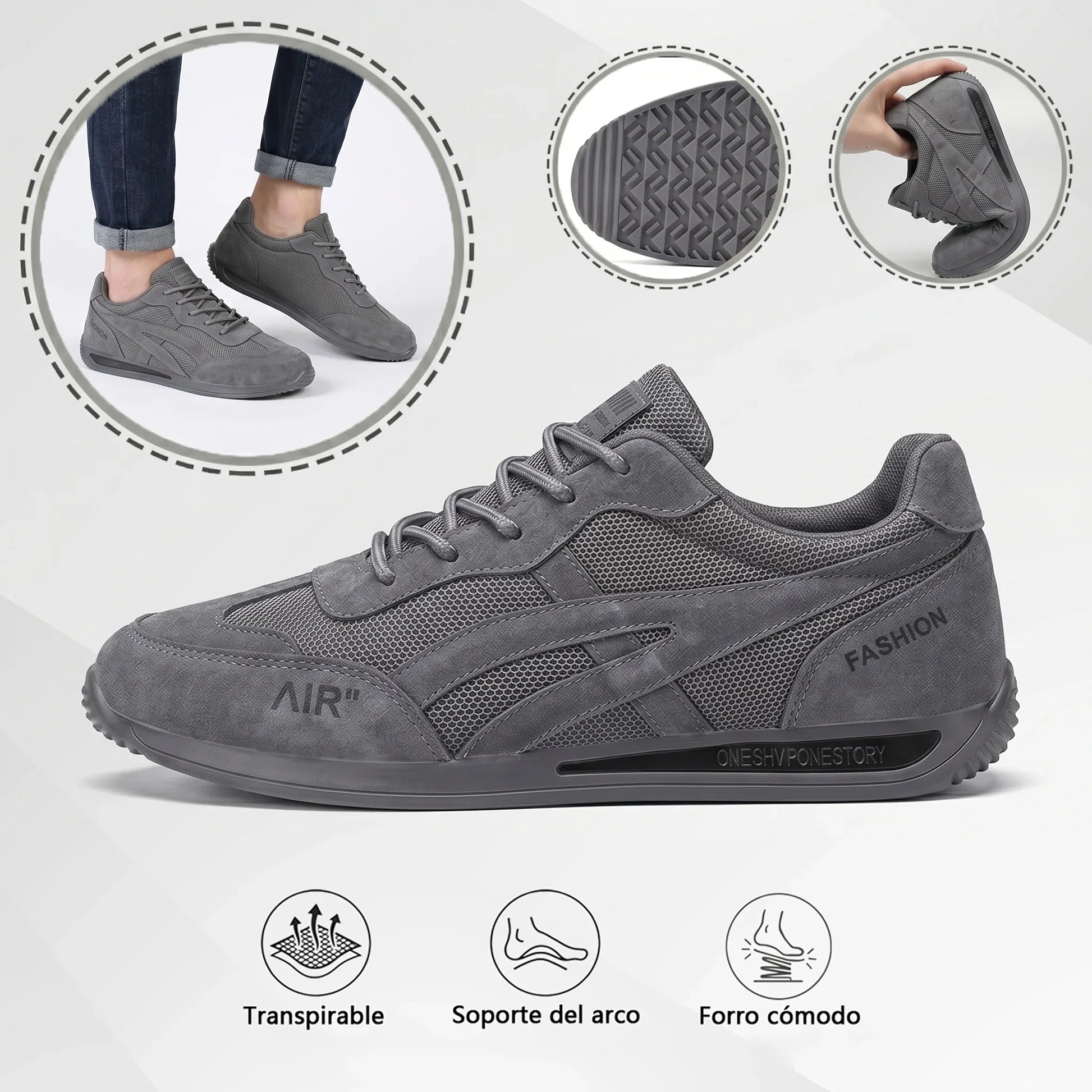 ¡Último día con un 50% de descuento! ⏰ KEENPE® | Alivio del dolor de pies y la fascitis: calzado ortopédico cómodo y transpirable.