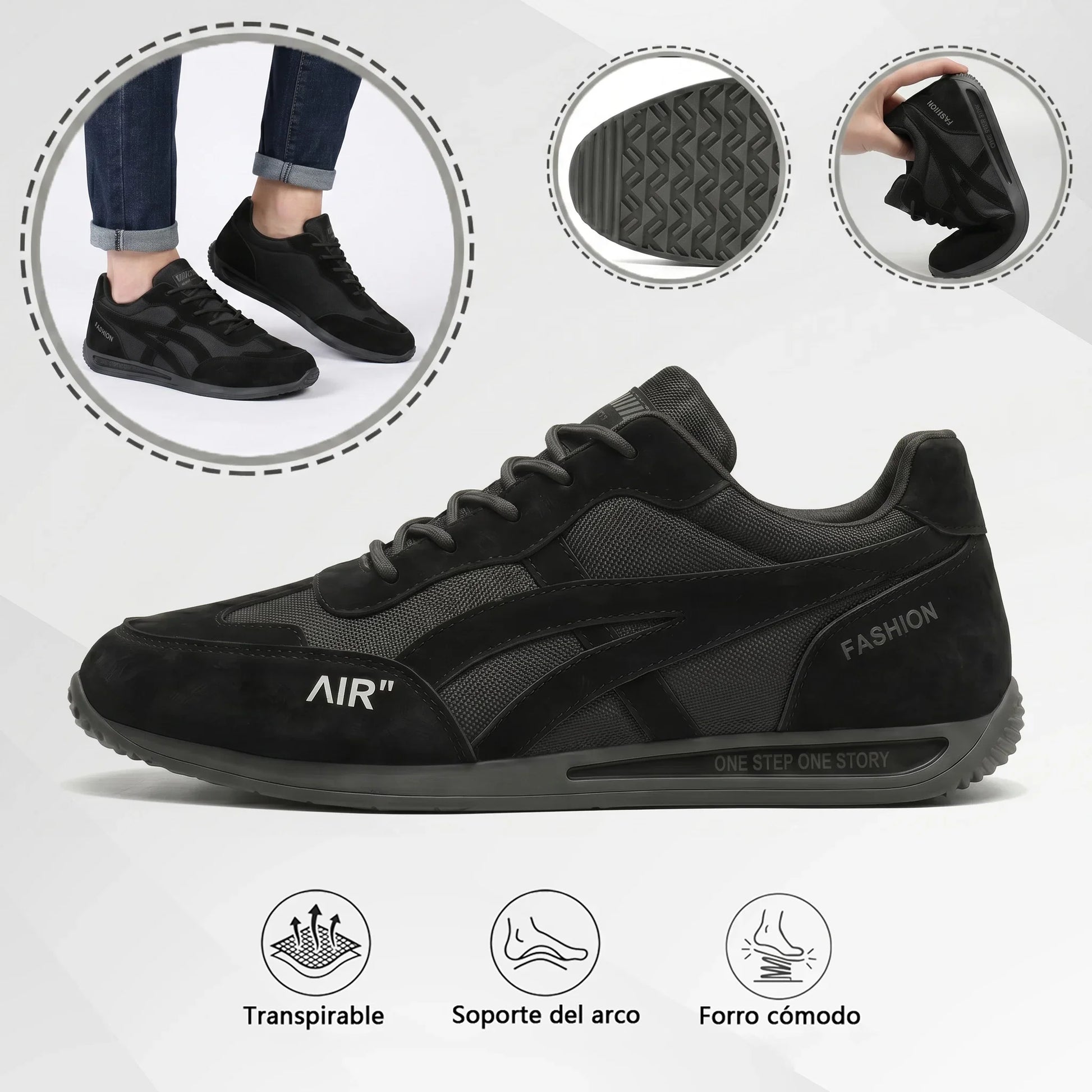 ¡Último día con un 50% de descuento! ⏰ KEENPE® | Alivio del dolor de pies y la fascitis: calzado ortopédico cómodo y transpirable.